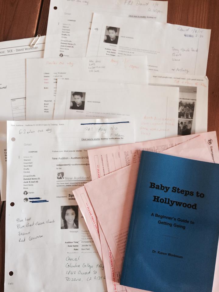 Baby Steps to Hollywood - Paperwork